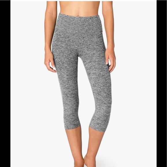 Beyond Yoga Pants - Spacedye Walk and Talk High Waisted Capri Leggings